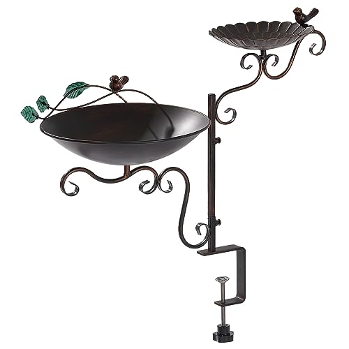 Snapklik.com : Jemeni 2 In 1 Bird Bath And Feeder