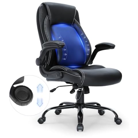 VEVOR Executive Office Chair with Lumbar Support Cover