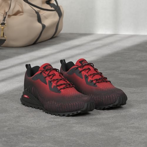 Image of Kricely Men's Trail Running Shoes Fashion Walking Hiking Sneakers for Men Tennis Cross Training Shoe Outdoor Snearker Mens Casual Workout Footwear