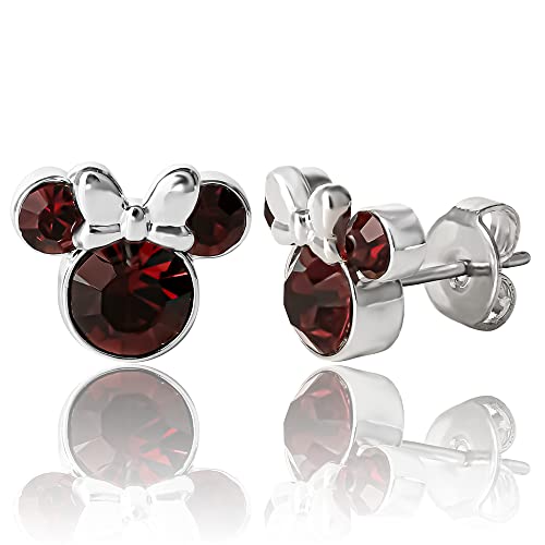 January-Burgundy Crystal