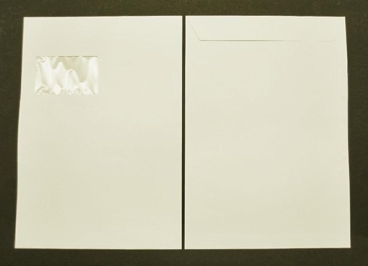 Versandtaschen Munken Pure C4 120g/qm HK Fenster VE=250 Stück gelblichweiß