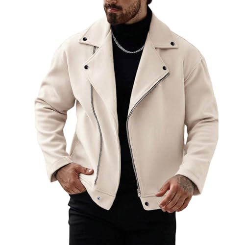 Blouson homme laine thermique fini les vestes d'hiver lourdes