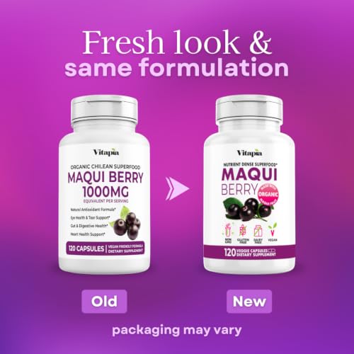Vitapia Maqui Berry 1000mg Capsules