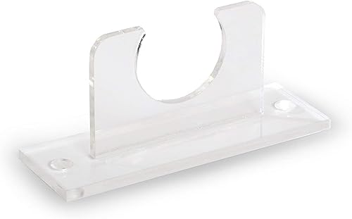 Miniatura 4 de Soporte para bate de béisbol para exhibición vertical, soporte de pared resistente de acrílico | Se adapta al mango de cualquier bate de béisbol y