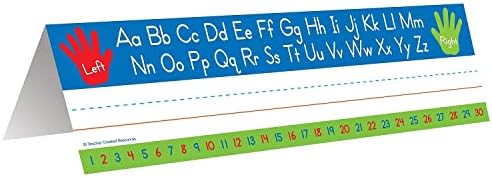 Teacher Created Resources Left Right Alphabet Tented Name Plates (TCR5723) image 2