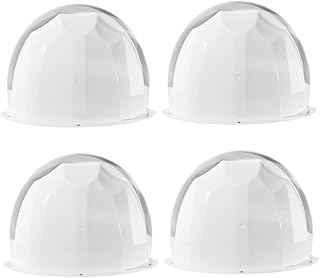 OSALADI 4pcs Camera Rain Cover Camcorder Security Camera Shelter Camera Housing Sun Protection Camera Cover Abs Outdoor