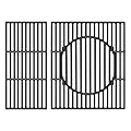KEESHA BBQ Gourmet System Cooking Grate Replacement for Weber Genesis II 300 and Genesis II LX 300 Series Gas Grills, Cast Iron Grid Grate Perfect for Weber Genesis II S/E-310 315 320 335
