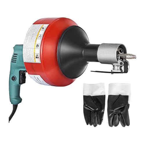 Desatascador de tuberías eléctrico portátil y limpiador de desagües de 20-65 mm