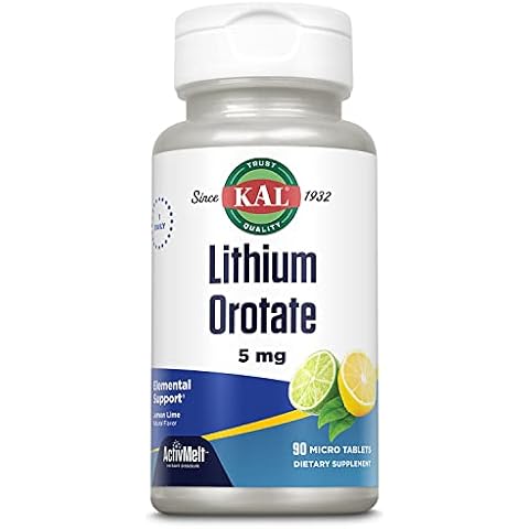 KAL Lithium Orotate ActivMelt 5mg Cover