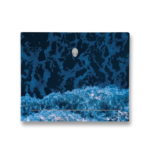 Image of MightySkins Skin Compatible with Alienware X14 R2 (2023) Full Wrap Kit - Ocean Waves | Protective, Durable, and Unique Vinyl Decal wrap Cover | Easy to Apply & Change Styles | Made in The USA
