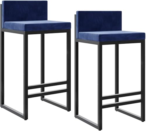 Taburetes de Bar Terciopelo Marca FDTMGW
