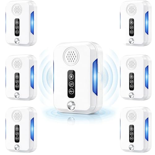 2026 Upgraded Ultrasonic Repeller Pest Indoor - Electronic Pest Control Plug-in,Repellent for...
