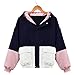 Produktbild TWIFER 2021 Cord Patchwork Übergroße Jacke Windbreaker Langarm Mantel
