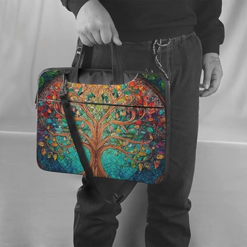 Bolsa para portátil impermeable Art Tree Life 14 pulgadas miniatura 2