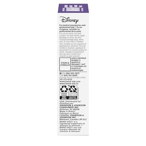 Image of Band-Aid Brand Adhesive Bandages for Minor Cuts & Scrapes, Wound Care Featuring Disney's Encanto Characters, Fun Bandages for Kids and Toddlers, Assorted Sizes, 20 Count (Pack of 2)