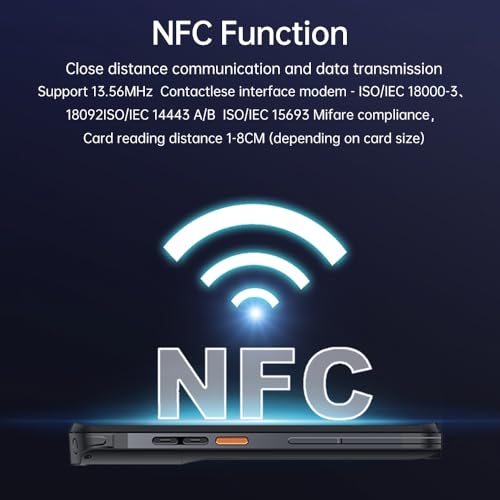 Lecteur de codes-barres Terminal PDA Android 12 NFC WiFi 5GHz Irfora