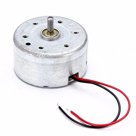 SP Electron 3V-9V DC Micro Toy Motor, DC Motor Mini Electric Motor for CD-ROM DVD-ROM and DIY Toys (2 Piece) 3