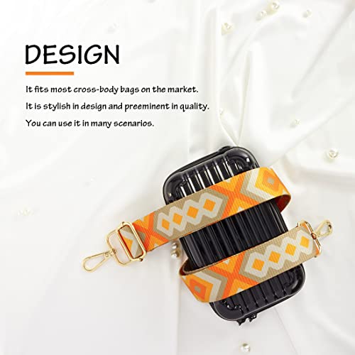 Image of Adjustable Handbag Strap Wide Purse Strap Replacement Shoulder Crossbody Bag Strap