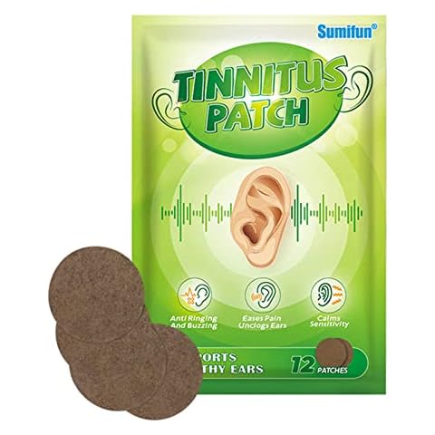 ColorfulLaVie 12 PCS Ear Patches for Tinnitus,Carsickness Patch All Natural Patch Boost Blood Circulation Cover