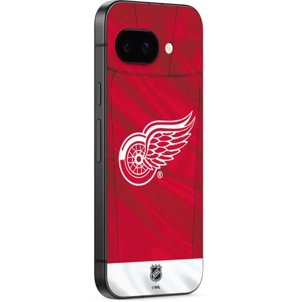 Skinit Decal Phone Skin Compatible with Google Pixel 9a - Officially Licensed NHL Detroit Red Wings Home Jersey Design