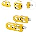 DYNWAVE 2X Bike Chain Tensioner Bicycle Chain Tension Adjuster Adjustable Chain Tightener for Mountain Road Bikes Folding Bike BMX, Gold