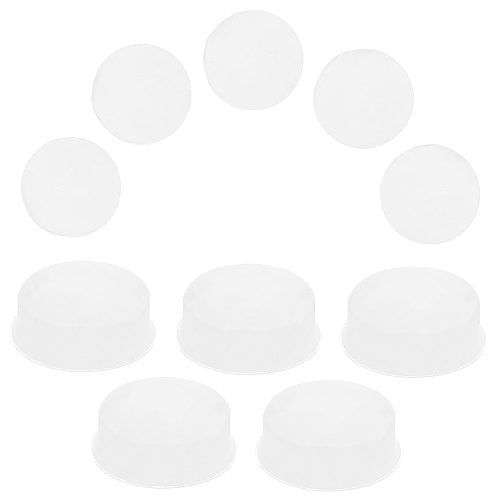 GALPADA 10pcs Flute Key Hole Plugs Silicone Open Hole Plug Covers for Flute Maintenance Essential Accessories for Optimal Sound Quality Fit for Flutists Convenient Replacement