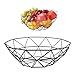 Cesto Di Frutta Geometrico Vintage Cesto Di Frutta Scandinavo Ciotola Decorativa Cesto Decorativo Cesto Di Frutta Geometrico Nero In Metallo Cesto Di Frutta Vintage In Filo Di Ferro