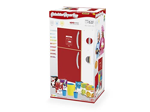 Geladeira Super Lux Junges Vermelho