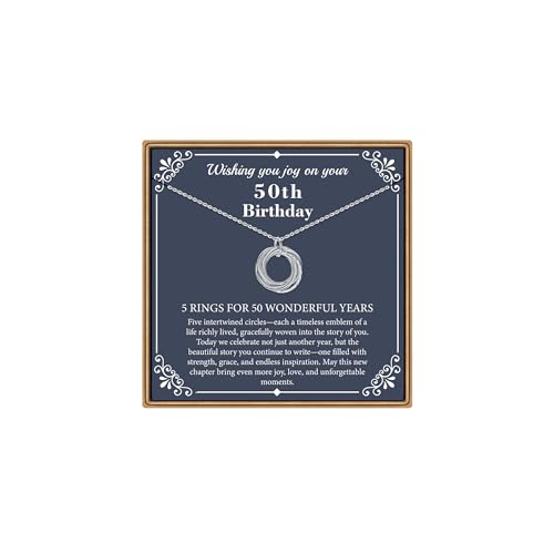 IEFLIFE 50th Birthday Gifts for Her - 50th Birthday Gifts