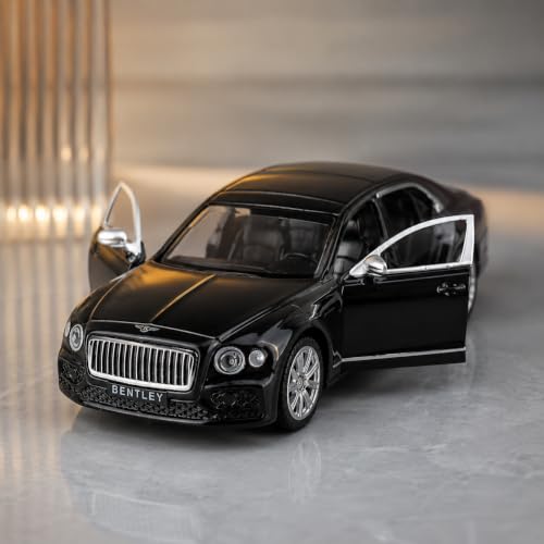 Image of Wizplex CCA Officially Licensed Bentley Flying Spur Hybrid 1:64 Die Cast Metal Car - Collectible Alloy Luxury Sedan with Free-Rolling Wheels, Display Showpiece for Kids 3+ & Car Enthusiasts