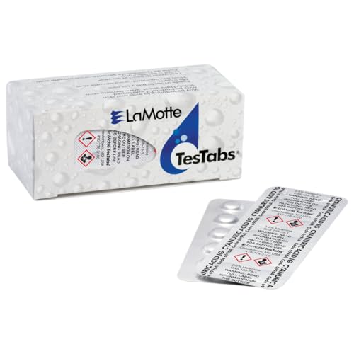 Lamotte Cyanuric Acid TesTabs for ColorQ Pro 7, 6996A-H, 50 Count