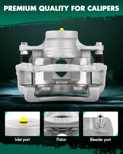 Image of SCITOO Front Passenger Side Disc Brake Caliper 19B6413A Compatible For Kia For Optima 2011-2015,With Bracket 1PC