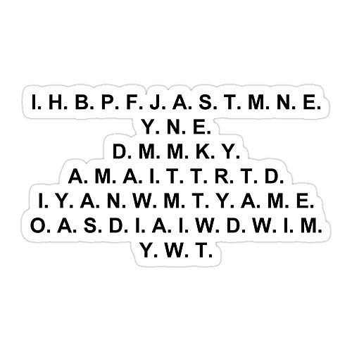 Amazon Com Halloflove 3 Pcs Pack I Have Brought Peace Freedom Justice And Security Die Cut Stickers Decals For Laptop Window Car Bumper Helmet Water Bottle Tools Home Improvement