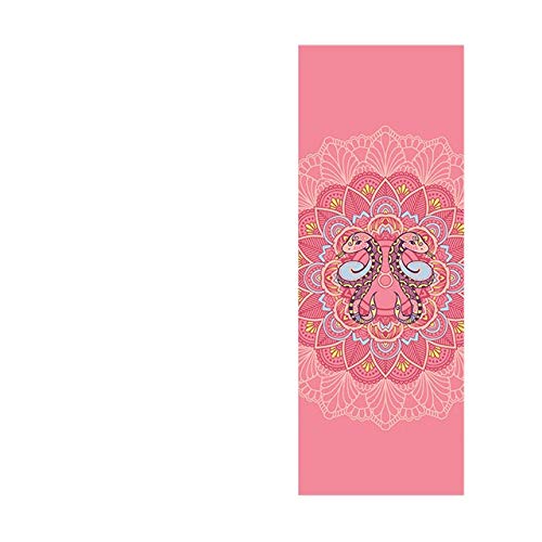 Tappetino Yoga173 * 61Cm Tappetino per Yoga Fitness Pad 6Mm PVC Principiante Danza Esterilla Yoga Pilates Tappetino per Esercizi Yoga Borsa