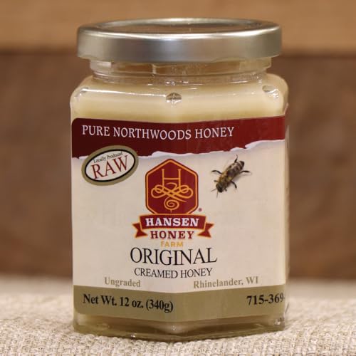 Miel cremosa original Hansen Honey Farm miniatura 1