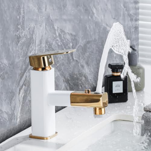 Robinet de lavabo extensible en laiton pour simplifier la routine matinale - 4