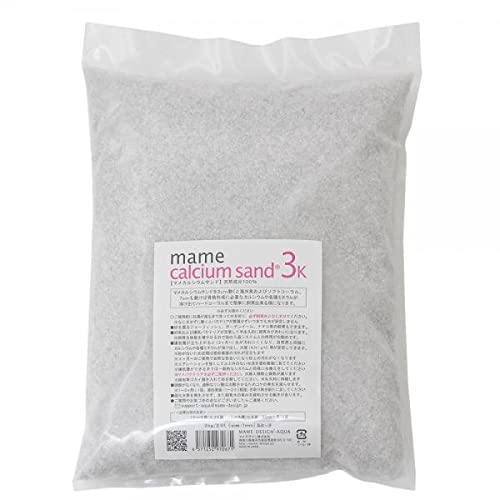 Amazon.co.jp: Mame Design Mame Calcium Sand, 6.6 lbs (3 kg), Size