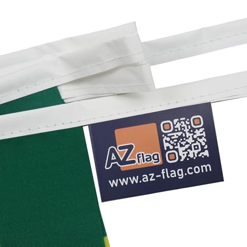 Image of AZ FLAG Dominica 6 meters BUNTING Flag 20 flags 9'' x 6'' - Dominican STRING flags 15 x 21 cm