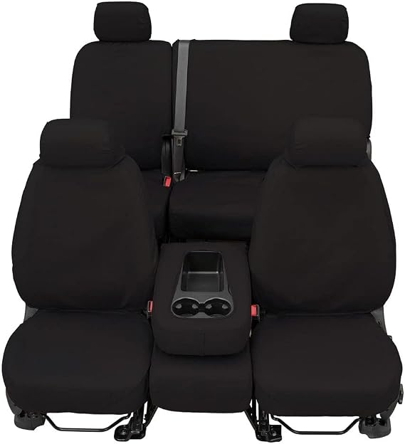 Polycotton Seat Saver Custom Seat Covers, Charcoal