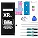 Produktbild FASTFULL Akku Kompatibel mit iPhone XR(A1984, A2105, A2106, A2108), 4500mAh Li-Ion Interner Ersatzakku mit Hoher Kapazität mit Reparatur Werkzeugsatz, Adhesive, Hartglasplatte-2 Jahre Garantie