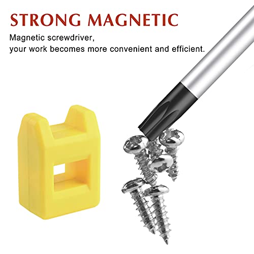 Iebuobo Extra Long Torx Star Screwdriver Set T10 - T30 Screwdrivers Length 12-Inch 6-Piece #TOP2