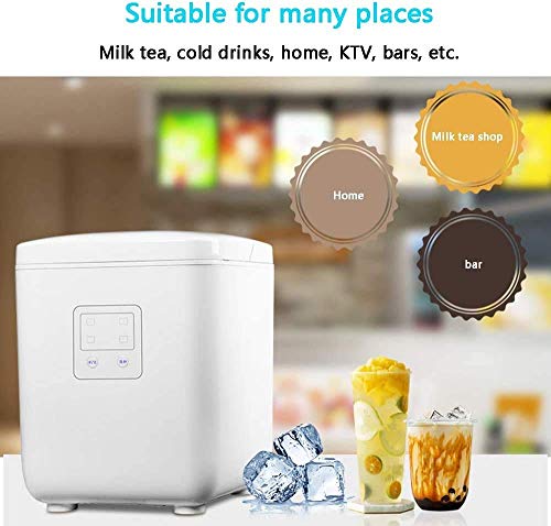 Máquina portátil para hacer cubos de hielo 130W miniatura 4