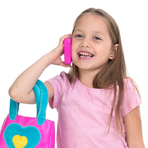 Joyin Play-Act Pretend Play Smart Phone, Keyfob Key Toy And Credit Cards Set, Kids Toddler Cellphone Toys, Toddler Birthday Gifts Toys For 1 2 3 4 5 Year Old #TOP7
