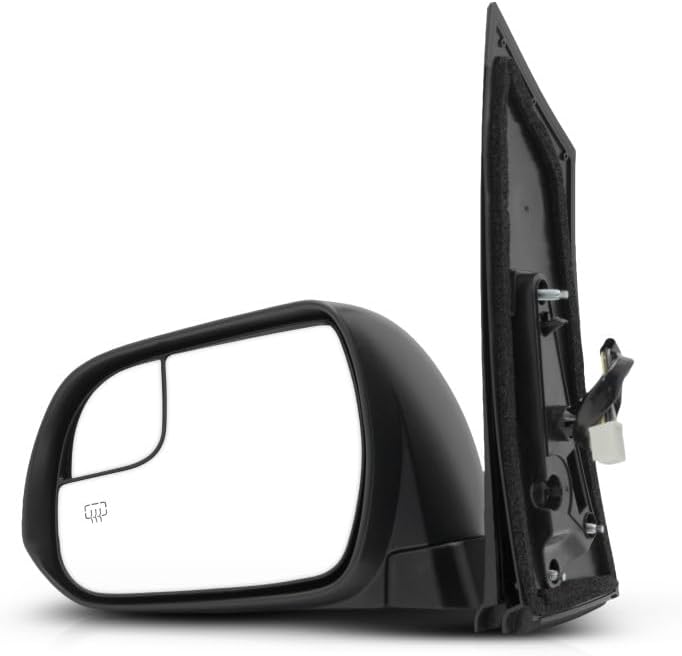 For Toyota Sienna Door Mirror 2015 16 17 18 19 2020 Driver Side | Power | Heated | Paint To Match | Replacement For TO1320339 | 87940-08150-C1