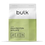 Bulk Pea Protein Isolate Powder, Vegan Protein Shake, Vanilla, 1 kg