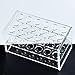 Clear Acrylic Test Tube Rack 18 Holes Test Tube Holder for 10ML/15ML Test Tubes (1 Piece)
