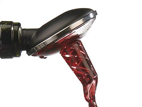 OxyTwister Wine Aerator Pourer and Premium Decanter-Danish Design-Instantly Aerates Wine & Enhances Taste