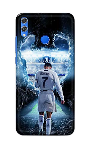 Image of Printed Hard Back Cover Case for Honor 8X Back Cover (Footbal Legend) -702
