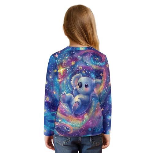 Girls Tops Tie Front Knot Long Sleeve Shirt Back to School Clothes4