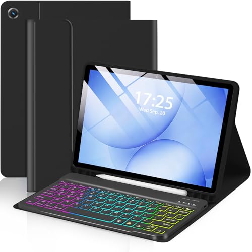EAMPANG Case with Keyboard for Samsung Galaxy Tab A9 Plus...